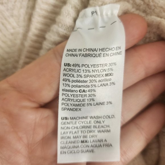 Chico's Herringbone Sweater, Size SP, EUC - Picture 5 of 6